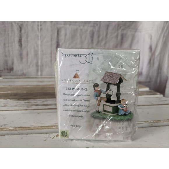 Dept 56 53309 I'm wishing seasons bay new
